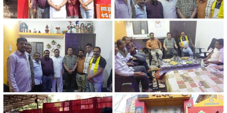 *श्री राम जन्मोत्सव की नौवीं विशाल शोभायात्रा में असाटी समाज अग्रणी होकर स्वागत और चलित दिव्य जीवंत झांकी का करेगा आयोजन*  *असाटी वैश्य समाज विकास समिति की कार्यकारिणी की बैठक संदीप के निवास पर संपन्न*
