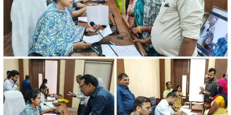 जिला पंचायत सीईओ हरसिमरनप्रीत कौर ने जनसुनवाई में सुनीं 147 आवेदकों की समस्याएं