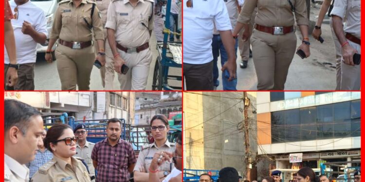 चैत्र नवरात्रि समापन से पहले पुलिस की कड़ी सुरक्षा! जुलूस मार्ग–विसर्जन स्थल का मुआयना | Katni Police Action