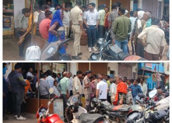 रीठी में गैस संकट: एजेंसी पर उमड़ी भीड़, लोग परेशान