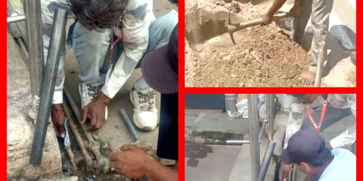 बकायादारों के विरुद्ध नगर निगम की सख्ती जारी* *जलकर की लंबे समय से बकाया राशि जमा नहीं करने पर चार नल कनेक्शन किए गए विच्छेदित*