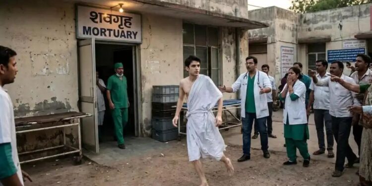 🔥 “पोस्टमार्टम से पहले भागी ‘लाश’! अस्पताल में मचा कोहराम”