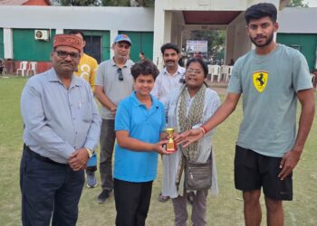 क्रिकेटर आरना तिवारी की 85 रन की आतिशी पारी से अनंत विक्टोरियस की शानदार जीत, मैन ऑफ दा मैच का खिताब मिला…