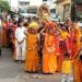 उमरियापान में भव्य शोभायात्रा के साथ श्रीमद्भागवत कथा का शुभारंभ
