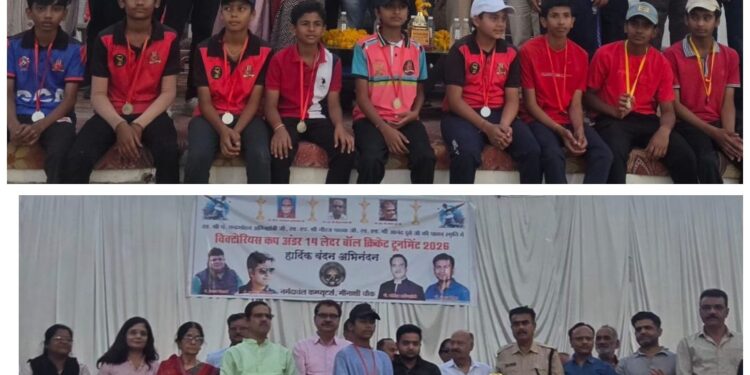 विक्टोरियस कप क्रिकेट टूर्नामेंट के फाइनल में जीसीए ने एनसीए को 60 रनों से हराकर क्रिकेट ट्रॉफी पर जमाया कब्जा,प्लेयर ऑफ़ द टूर्नामेंट का खिताब मुरली को मिला…