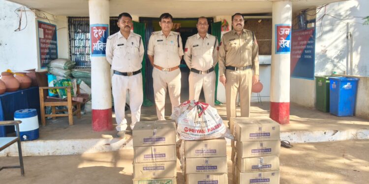 कटनी में पुलिस का बड़ा एक्शन 🚨 खेत से 130 लीटर अवैध शराब जब्त | ऑपरेशन शिकंजा