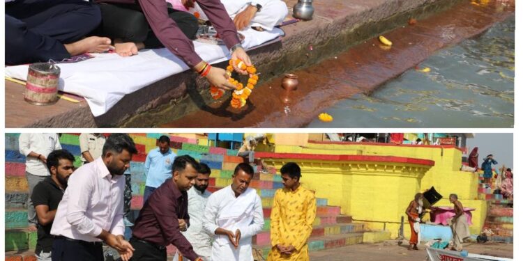 नवागत कलेक्टर सोमेश मिश्रा ने सेठानी घाट पर मां नर्मदा का पूजन अर्चन कर किया कार्यभार ग्रहण…