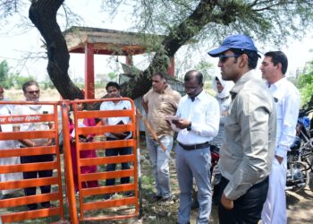*छीपानेर के अमृत तालाब के आसपास हुए वृक्षारोपण की जांच होगी*