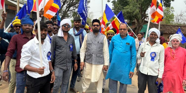 कटारिया में अंबेडकर जयंती पर उमड़ा जनसैलाब! प्रतिमा अनावरण के साथ SC-ST-OBC महा सम्मेलन