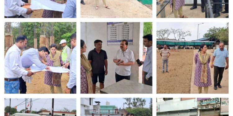 निगमायुक्त तपस्या परिहार का ताबड़तोड़ निरीक्षण 🚨 10 दिन में STP प्लांट पूरा करने के सख्त आदेश!