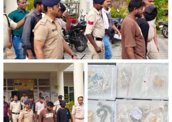 थाना देहात पुलिस ने गांगीवाडा के सराफा व्यवसायी ओमचन्द सोनी से 26 जनवरी 2026 को हुई लूट के चार फरार आरोपियों को गिरफ्तार कर लिया है।*