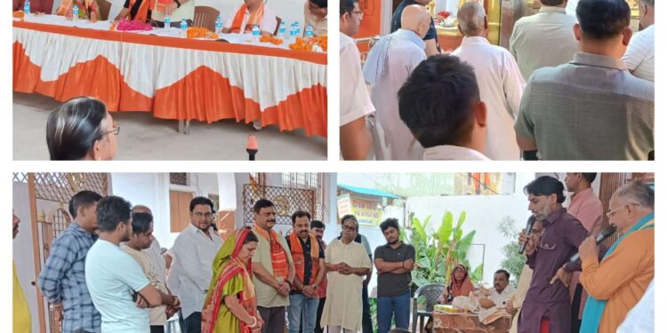 शहर को मिली 72 लाख रुपये के विकास कार्यों की सौगात     विधायक श्री जायसवाल व निगमाध्यक्ष  श्री पाठक की विशेष मौजूदगी में कई वार्डों में एक साथ भूमिपूजन संपन्न