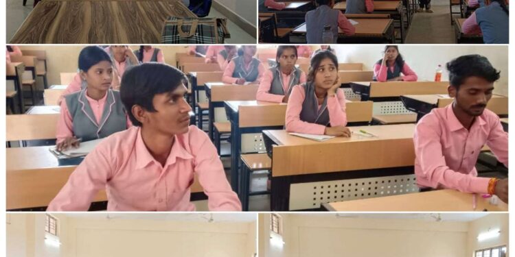 विजयराघवगढ़ कॉलेज में जैविक खेती की प्रायोगिक परीक्षाएं संपन्न