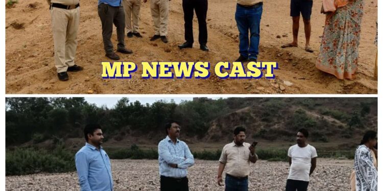 🚨 खनिज माफियाओं पर चला प्रशासन का बुलडोजर! बड़वारा घाटों पर बड़ा एक्शन
