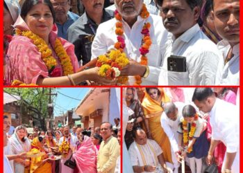ग्वालियर दक्षिण में 1.84 करोड़ की सड़क का भूमि पूजन, वार्ड 52 में विकास की नई शुरुआत