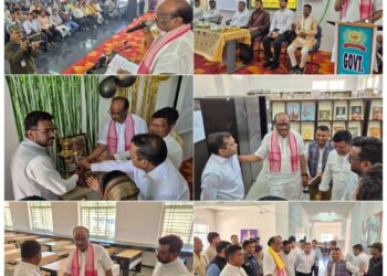 *एक दिवसीय प्रवास पर तामिया पहुंचे केंद्रीय जनजातीय राज्य मंत्री दुर्गादास उइके,*  *शासकीय महाविद्यालय तामिया में विद्यार्थियों से किया संवाद*