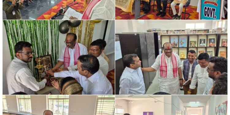 *एक दिवसीय प्रवास पर तामिया पहुंचे केंद्रीय जनजातीय राज्य मंत्री दुर्गादास उइके,* *शासकीय महाविद्यालय तामिया में विद्यार्थियों से किया संवाद*