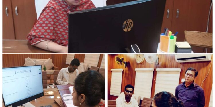 *जिला पंचायत सीईओ कौर हरसिमरनप्रीत कौर ने ऑनलाइन पारिवारिक जानकारी स्व-गणना पोर्टल में की दर्ज*