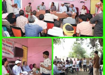 कलेक्टर ने अमानगंज एवं पवई क्षेत्र का किया भ्रमण किसान चौपाल में संवाद कर सुनी समस्याएं नरवाई जलने की सूचना न देने पर दो पटवारियों को कारण बताओ नोटिस जारी