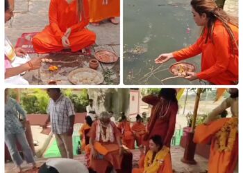हर्षा रिछारिया बनीं सन्यासिनी 😲 उज्जैन में किया अपना ही श्राद्ध अब कहलाएंगी स्वामी हर्षानंद गिरी देखे .VIDEO