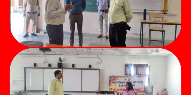 जिले के 4 परीक्षा केंद्रों में रविवार को होगी एमपीपीएससी की प्रारंभिक परीक्षा एसडीएम श्री चतुर्वेदी ने किया परीक्षा केन्द्रों का निरीक्षण