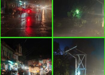 आंधी-तूफान और बारिश से तबाही, बिजली व्यवस्था ठप, कई स्थानों पर नुकसान