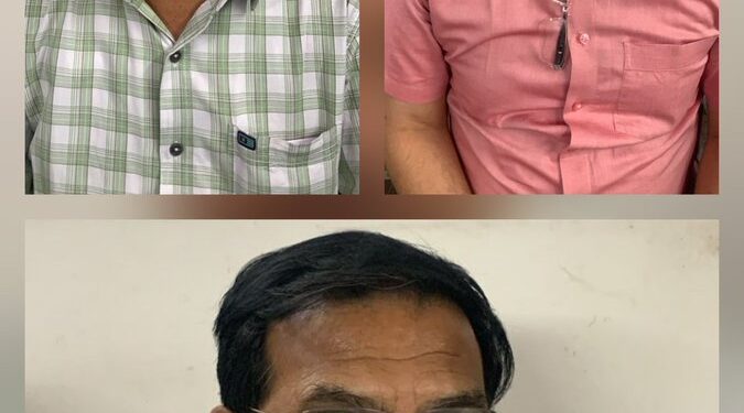 PWD के 3 अफसर रंगे हाथ गिरफ्तार! 4.5 करोड़ के बिल पर मांगी 3.5 लाख रिश्वत
