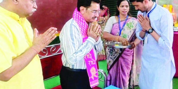 संस्कृत सिर्फ भाषा नहीं, भारत की आत्मा है : अशोक विश्वकर्मा संस्कृत भारती प्रशिक्षण वर्ग