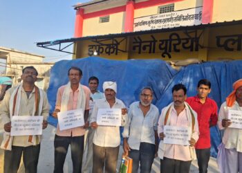 *नानंदवाडी उपार्जन केंद्र पर किसानों का गेहूं उपार्जन सफल*