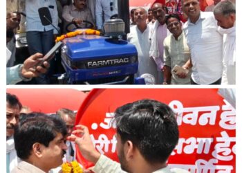 विधायक घनश्याम चंद्रवंशी ने ‘विधायक निधि से 23 ग्राम पंचायतों को पूजन कर वितरित किए,पानी के टैंकर…!