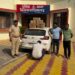 पुलिस थाना विजयराघवगढ़ जिला कटनी विजयराघवगढ़ पुलिस बड़ी कार्यवाही आरोपी से 63 लीटर शराब कीमती 39000/- एवं आरोपित वाहन टोयटा ग्लेंजा कार क्रमांक एम.पी. 21 जेड.जे. 0141 कीमती 06 लाख रूपया की जब्त