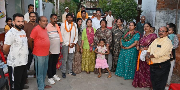 *शहर में आधारभूत सुविधाओं के विस्तार की दिशा में एक और कदम* *बाबू जगजीवन राम एवं श्यामा प्रसाद मुखर्जी वार्ड में लाखों की लागत से नाली-नाला निर्माण कार्यों का भूमिपूजन संपन्न* *महापौर श्रीमती सूरी, क्षेत्रीय पार्षदों एवं नागरिकों की गरिमामयी उपस्थिति में निर्माण कार्यों का हुआ शुभारंभ*