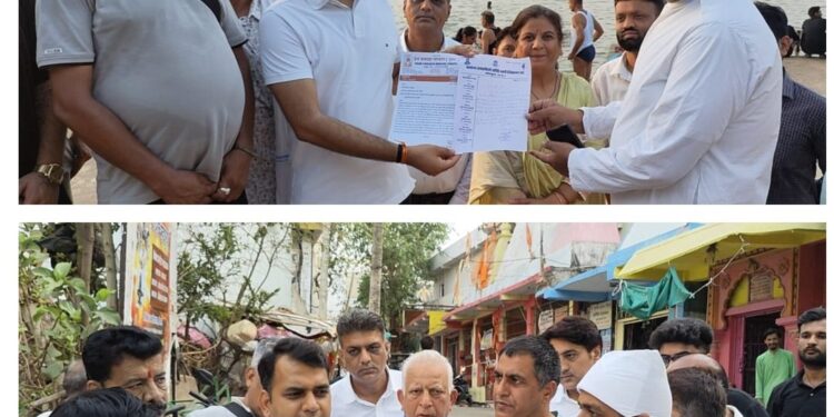 कलेक्टर सोमेश मिश्रा ने घाट का निरीक्षण कर समिति सदस्यों से कार्ययोजना के संबंध में की चर्चा,विवेकानंद घाट का होगा कायाकल्प,हरिद्वार का प्रेम प्रकाश मंडल(ट्रस्ट) करेगा उन्नयन कार्य….