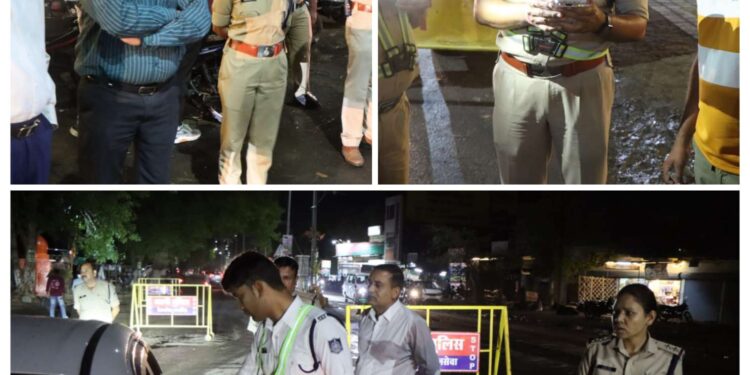 🚨 कटनी पुलिस का बड़ा एक्शन 236 वाहन चालकों पर चालानी कार्रवाई शराब पीकर गाड़ी चलाने वालों पर शिकंजा, कटनी पुलिस की सख्ती
