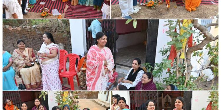 कन्या मुस्कान के हाथों विकास का शुभारंभ, रामजानकी हनुमान वार्ड को मिली 33 लाख की सौगात