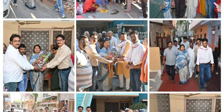 वरिष्ठजनों के आशीर्वाद से विकास की नई शुरुआत, 72 लाख के कार्यों का भूमिपूजन