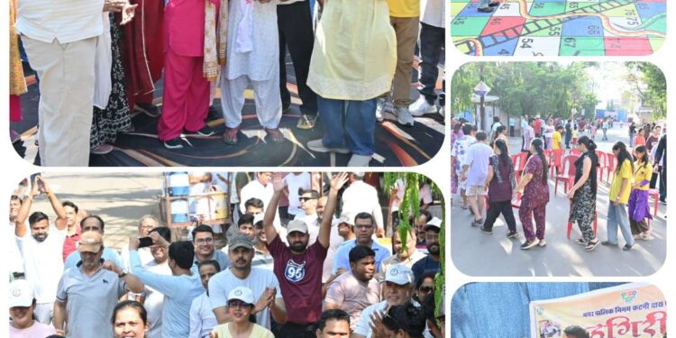 *”राहगीरी डे”: जब सड़कें बनीं सेहत शाला ओर स्वच्छता की पाठशाला, तनाव को हराकर स्वस्थ जीवन की ओर बढ़ा शहर*