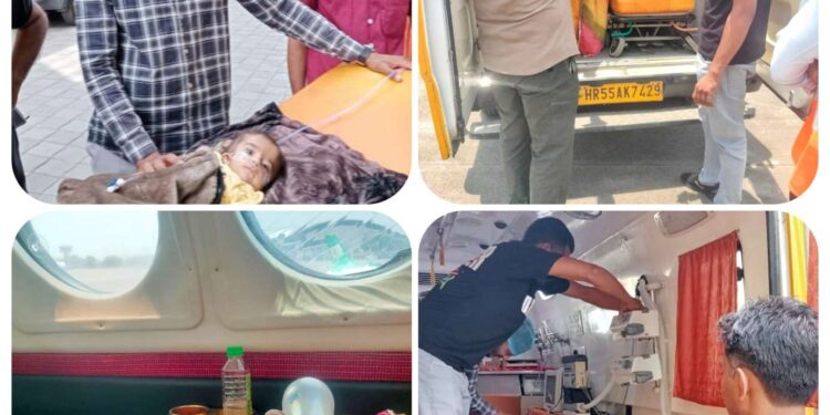 *5 महीने के यथार्थ को सीएम डॉ. मोहन ने कराया एयरलिफ्ट, भगवान महाकाल से की स्वस्थ होने की प्रार्थना*