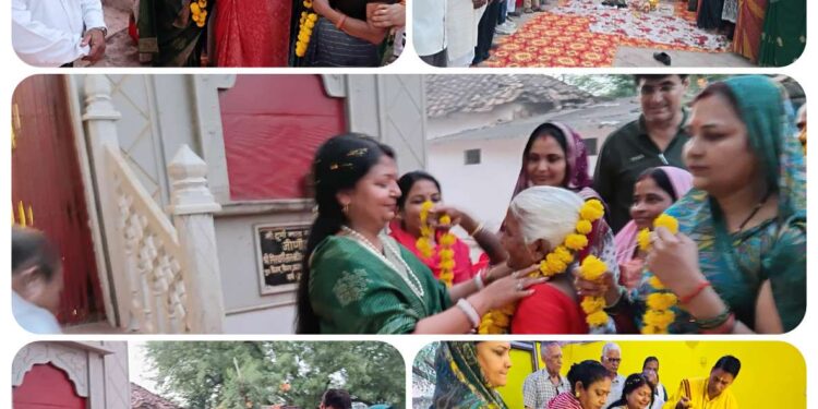 *बुजुर्गों का मिला आशीर्वाद, वरिष्ठजनों ने किया भूमिपूजन: जाकिर हुसैन वार्ड में विकास कार्यों का हुआ शंखनाद*