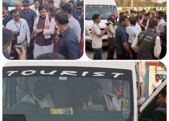 PM मोदी की मितव्ययता अपील पर चले CM डॉ. मोहन यादव! सिंगरौली दौरे में CM डॉ. मोहन यादव ने पेश की सादगी की मिसाल। कारकेड छोड़ जनप्रतिनिधियों संग टूरिस्ट बस से पहुंचे कार्यक्रम स्थल।
