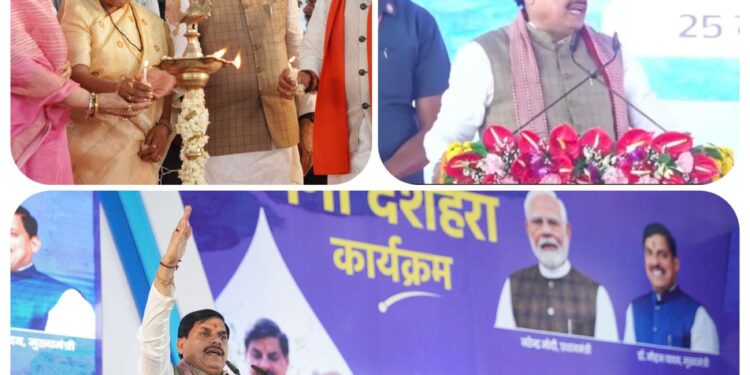  *750 साल में पहली बार धार की भोजशाला में विधि-विधान से हुई पूजा* – *सीएम डॉ. मोहन ने करोड़ों के विकासकार्यों का किया भूमि-पूजन और लोकार्पण*