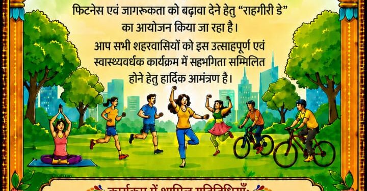 *स्वच्छता, स्वास्थ्य और जनजागरूकता का संगम बनेगा ‘राहगीरी डे’* *रविवार 7 जून को शंभू टॉकीज रोड में गूंजेगा स्वच्छ कटनी का संदेश*