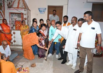 *विकास की ओर एक और बड़ा कदम, वीर सावरकर वार्ड में 60.18 लाख के निर्माण कार्यों का भूमिपूजन संपन्न*