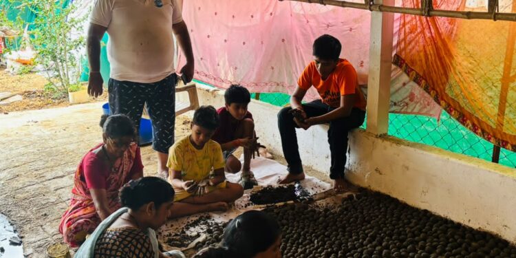 *श्रद्धा सबूरी समाज सेवी संस्था ने रखा 50 हजार सीड्स बॉल निर्माण का लक्ष्य*