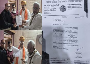 प्रेस क्लब अध्यक्ष एवं नगर परिषद अध्यक्ष जयप्रकाश अग्रवाल”कालापीपल में ट्रेन स्टॉपेज के लिए सोपा मांग पत्र…!