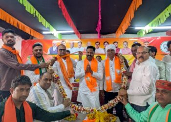 *भारतीय जनता पार्टी पिछड़ा वर्ग मोर्चा के नव निर्वाचित प्रदेश अध्यक्ष पवन पाटीदार के पांढुरना जिले में प्रथम प्रवास पर हुआ भव्य स्वागत*