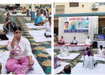 *कैमोर नगर परिषद में उत्साहपूर्वक मनाया गया 12वां अंतर्राष्ट्रीय योग दिवस, जनप्रतिनिधियों और कर्मचारियों ने किया सामूहिक योगाभ्यास*