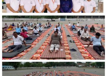 *🌟प्रधानमंत्री श्री नरेंद्र मोदी के आह्वान पर विजयराघवगढ़ में उत्साहपूर्वक मनाया गया अंतर्राष्ट्रीय योग दिवस योग संगम 2026 का हुआ सफल आयोजन राहत समर्पण सेवा समिति की रही सक्रिय सहभागिता 🌟*