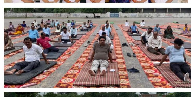 *🌟प्रधानमंत्री श्री नरेंद्र मोदी के आह्वान पर विजयराघवगढ़ में उत्साहपूर्वक मनाया गया अंतर्राष्ट्रीय योग दिवस योग संगम 2026 का हुआ सफल आयोजन राहत समर्पण सेवा समिति की रही सक्रिय सहभागिता 🌟*