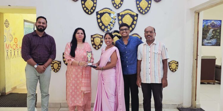 *राम शांति विद्या मंदिर के छात्र कौशल सावरकर ने MP PAT परीक्षा में प्राप्त की 17वीं रैंक*